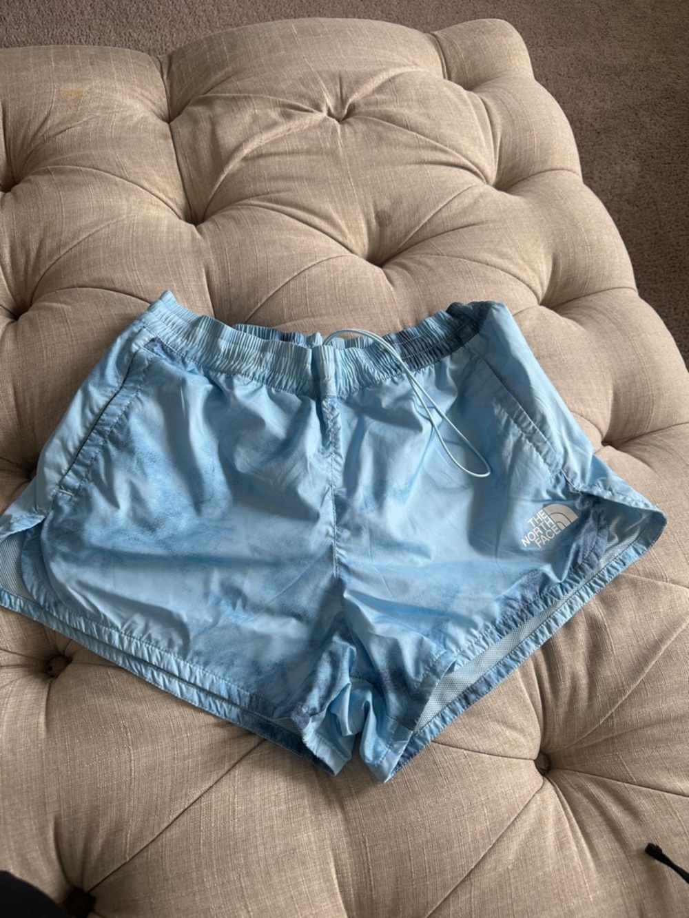 The North Face Women’s Light Blue Athletic Running Shorts